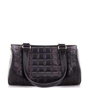 Chanel Chocolate Bar Barrel Bag Quilted #239498C11B